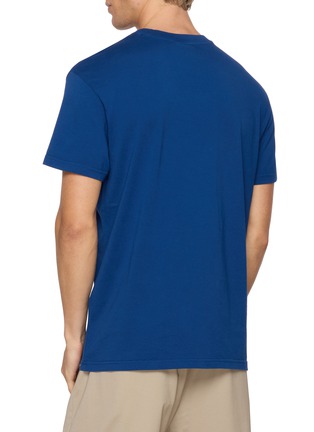 背面 - 点击放大 - MAISON LABICHE - Out Of Office Embroidered Popincourt Cotton T-Shirt