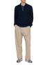 模特儿示范图 - 点击放大 - MAISON LABICHE - Out Of Office Embroidered Popincourt Cotton T-Shirt
