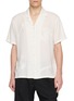 首图 - 点击放大 - MAISON LABICHE - Crab Embroidered Open Collar Shirt