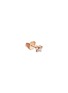 首图 - 点击放大 - MARIA TASH - 18K Rose Gold Diamond Butterfly Single Stud Earring