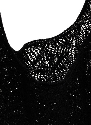 细节 - 点击放大 - Y'S - Lace Knit Tote Bag