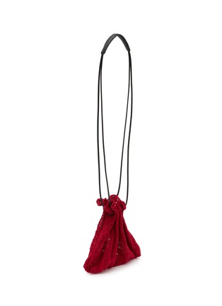 细节 - 点击放大 - Y'S - Crossbody Knit Pouch