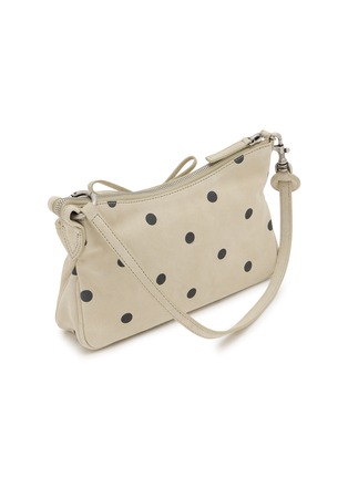 细节 - 点击放大 - MARGESHERWOOD - Ribbon Pochette Suede Handbag