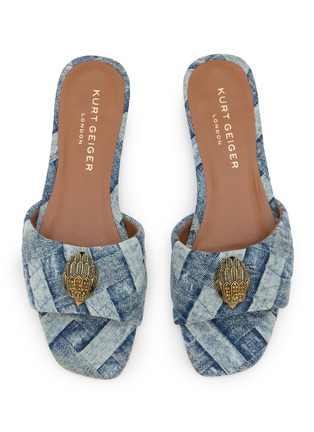 细节 - 点击放大 - KURT GEIGER SHOES - Kensington Denim Sandals