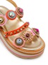 细节 - 点击放大 - KURT GEIGER SHOES - Octavia Slingback Leather Slides