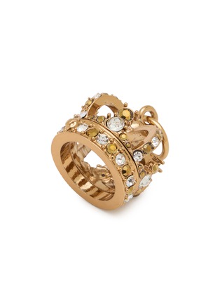 细节 - 点击放大 - KURT GEIGER ACCESSORIES - Crown Bag Charm