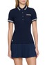 首图 - 点击放大 - LACOSTE SPORT - X Roland Garros Logo Embroidered Contrast Trim Polo Shirt