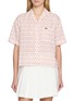 首图 - 点击放大 - LACOSTE SPORT - X Roland Garros Short Sleeve Racket Motif Print Shirt