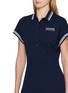  - LACOSTE - X Roland Garros Logo Embroidered Contrast Trim Polo Collar Dress