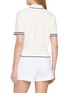 背面 - 点击放大 - LACOSTE SPORT - Contrast Trim Short Sleeve Cotton Polo Shirt