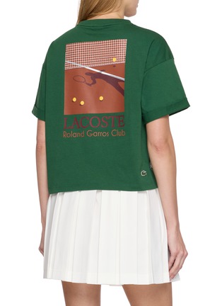 背面 - 点击放大 - LACOSTE SPORT - X Roland Garros T-Shirt