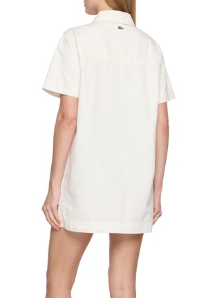 背面 - 点击放大 - LACOSTE - Light Wash Denim Mini Dress