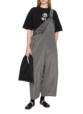 模特儿示范图 - 点击放大 - Y'S - Dog Graphic Cotton T-Shirt