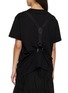 背面 - 点击放大 - Y'S - Suspender Strap Back Cotton T-Shirt