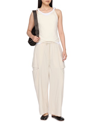 模特儿示范图 - 点击放大 - BEAUTIFUL PEOPLE - 切割口袋羊毛阔腿裤