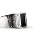 细节 - 点击放大 - JOHN HARDY - Icon 50 Treated Onyx Sterling Silver Signet Ring — Size 10