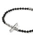 细节 - 点击放大 - JOHN HARDY - Icon 50 Sterling Silver Treated Onyx Beaded Bracelet — Size US