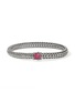 首图 - 点击放大 - JOHN HARDY - Icon Treated Ruby Sterling Silver Small Bracelet — Size UM