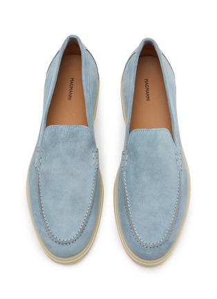 细节 - 点击放大 - MAGNANNI - Sophie Suede Leather Loafers