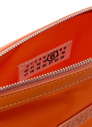 细节 - 点击放大 - MM6 MAISON MARGIELA - Numeric Vertical Nylon Crossbody Bag