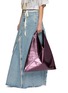 模特儿示范图 - 点击放大 - MM6 MAISON MARGIELA - Japanese Classic Shoulder Bag