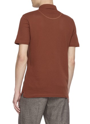 背面 - 点击放大 - SUNSPEL - Riviera Supima Cotton Mesh Polo Shirt