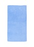 MARIAIDA HOME SHELL 刺绣浴巾 — 蓝色和米黄色