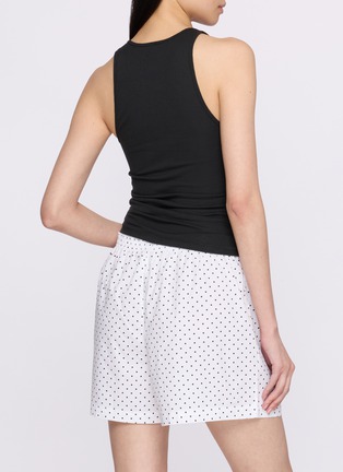 正面 -点击放大 - SKIMS - COTTON POPLIN 居家服背心短裤套装
