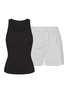 SKIMS COTTON POPLIN 居家服背心短裤套装