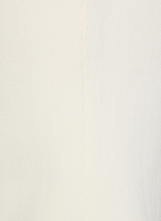  - SKIMS - REFINED KNIT 椭圆领短袖 T 恤
