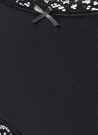  - SKIMS - LIGHTWEIGHT COTTON 蕾丝饰平角内裤