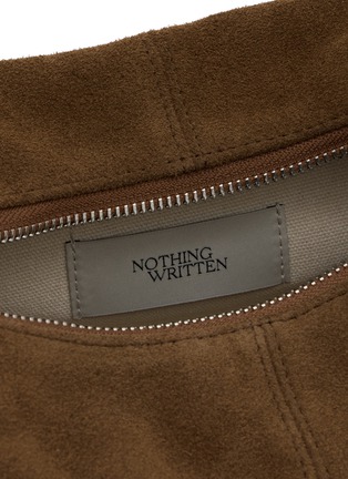 细节 - 点击放大 - NOTHING WRITTEN - HT Suede Shoulder Bag