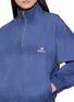  - SHUSHU/TONG - Stand Collar Cotton Pullover Top