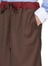  - SONIA CARRASCO - Contrast Drawstring Waistband Skirt