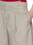  - SONIA CARRASCO - Pleated Knee Length Shorts