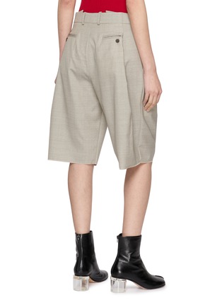 背面 - 点击放大 - SONIA CARRASCO - Pleated Knee Length Shorts