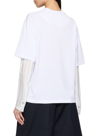 背面 - 点击放大 - SONIA CARRASCO - Lining Sleeve T-shirt