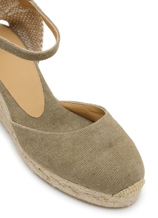 细节 - 点击放大 - CASTAÑER - Carol 60 Canvas Espadrille Platform Wedges