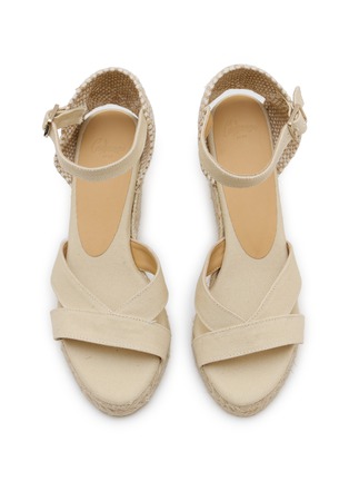 细节 - 点击放大 - CASTAÑER - Bruna 60 Canvas Espadrille Platform Wedges