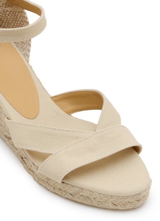 细节 - 点击放大 - CASTAÑER - Bruna 60 Canvas Espadrille Platform Wedges