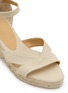 细节 - 点击放大 - CASTAÑER - Bruna 60 Canvas Espadrille Platform Wedges