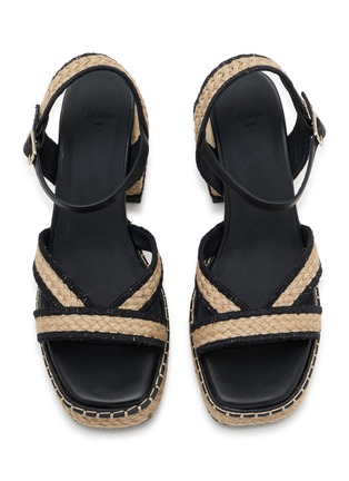 细节 - 点击放大 - CASTAÑER - Vanish 90 Platform Jute Espadrille Sandals