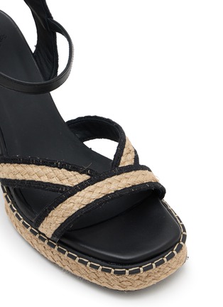 细节 - 点击放大 - CASTAÑER - Vanish 90 Platform Jute Espadrille Sandals