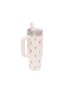 细节 –点击放大 - STANLEY - The Quencher ProTour Flip Straw Lid Tumbler 30oz — Rose Quartz Bouquets