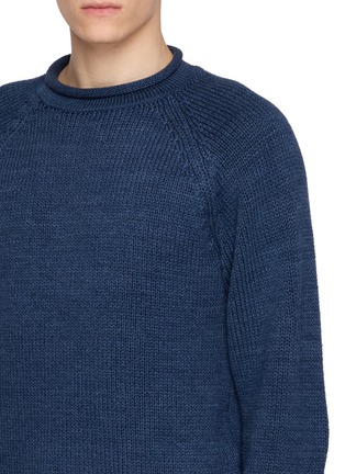  - EDWIN - Roll Neck Cotton Knit Sweater