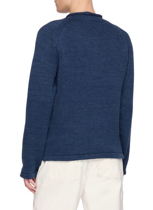 背面 - 点击放大 - EDWIN - Roll Neck Cotton Knit Sweater