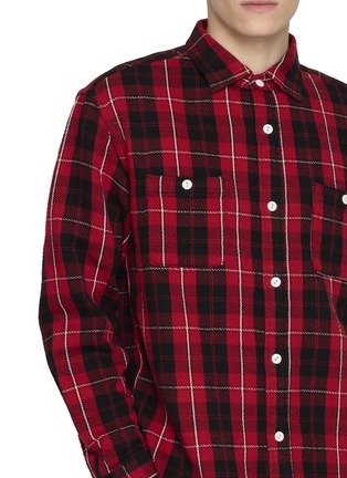  - EDWIN - Chequered Cotton Flannel Work Shirt