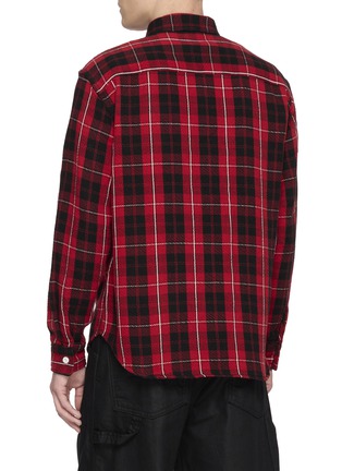 背面 - 点击放大 - EDWIN - Chequered Cotton Flannel Work Shirt