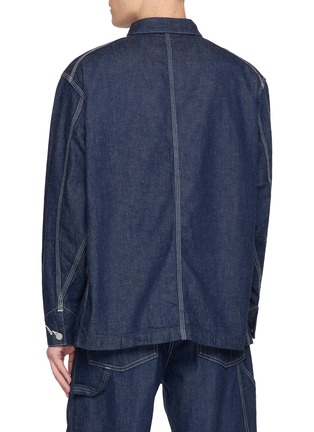 背面 - 点击放大 - EDWIN - Nep Denim Coverall Jacket