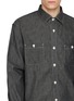  - EDWIN - Contrast Stitch Denim Work Shirt